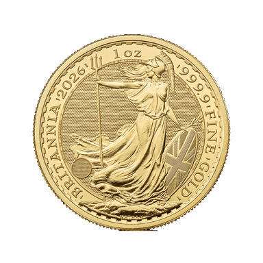 1oz British Britannia gold coin